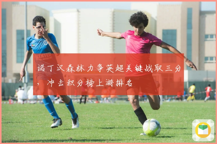 诺丁汉森林力争英超关键战取三分,冲击积分榜上游排名